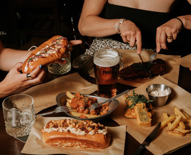 Fotografía de comidas para cartas de restaurantes